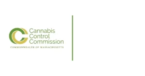 A picture of the massachusetts cannabis control commission logo.